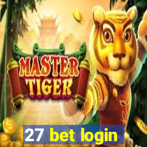 27 bet login